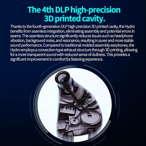 CCA Hydro in Ear Monitor Headphones with 4 Tuning Switches, 2DD 8BA Hybrid Driver Gaming Earbuds, HiFi Bass IEM Earphones for Musicians Singers Audio Engineers Audiophile Dj Drummers - style: Without Mic
