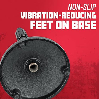 Gator Frameworks Desktop Microphone Stand with Round Weighted Base & Adjustable Height (GFW-MIC-0501) - size: Compact, style: Weighted Base - Adjustable Height