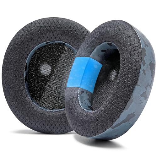 WC Freeze Stealth Pro - Cooling Gel Earpads for Turtle Beach Stealth Pro 1 | Made by Wicked Cushions | Boost Comfort, Durability, Thickness & Sound Isolation | Black Camo - color: Black Camo
