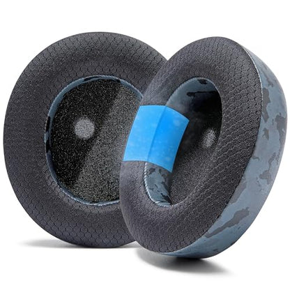 WC Freeze Stealth Pro - Cooling Gel Earpads for Turtle Beach Stealth Pro 1 | Made by Wicked Cushions | Boost Comfort, Durability, Thickness & Sound Isolation | Black Camo - color: Black Camo
