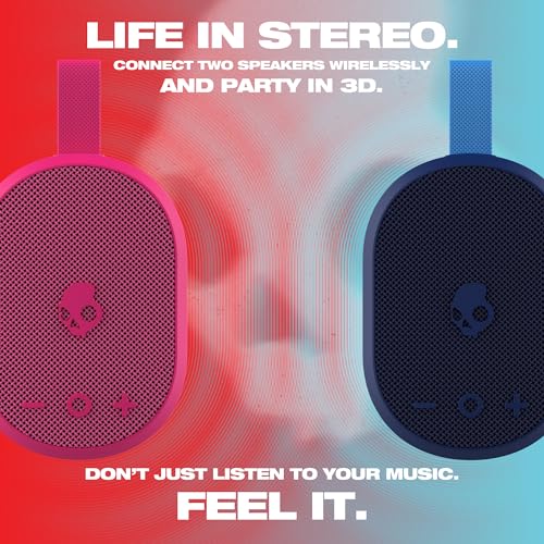 Skullcandy Kilo 2 Wireless Bluetooth Speaker, IPX7, 24-Hour Battery - color: Old Pink