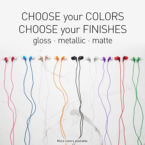 Panasonic ErgoFit In-Ear Earbud Headphones RP-HJE120-A (Blue) Dynamic Crystal-Clear Sound, Ergonomic Comfort-Fit - color: Blue, size: S/M/L, style: No Mic