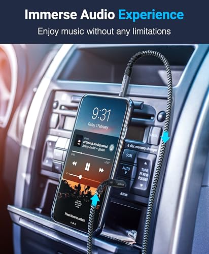 BlueRigger 3.5mm TRRS Audio Cable - (6FT, 4-Pole Male to Male AUX Cord, 1/8" inch TRRS Jack, HiFi Stereo, 4 Conductor Auxiliary Cord) - Compatibility with Phone, Tablet, Car Stereo, Headphones - size: 6FT, style: TRRS