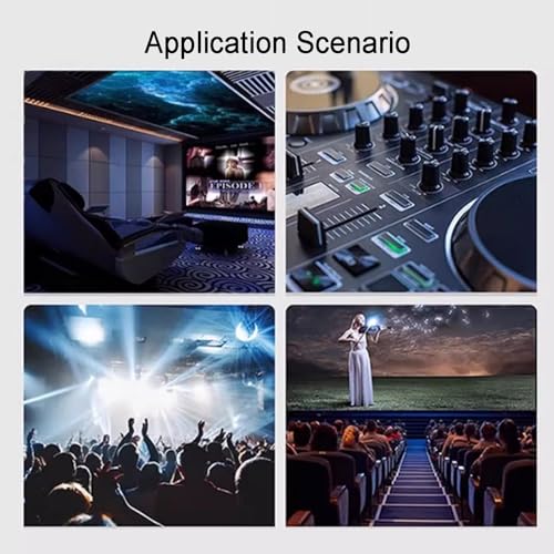 HiFi Lossless Audio Source Input Signal Switcher - 4 in 1 Out & 2 in 1 Out RCA Stereo Selector Box for Sound Bar, Headphones, Turntable - No Power Required - color: Black