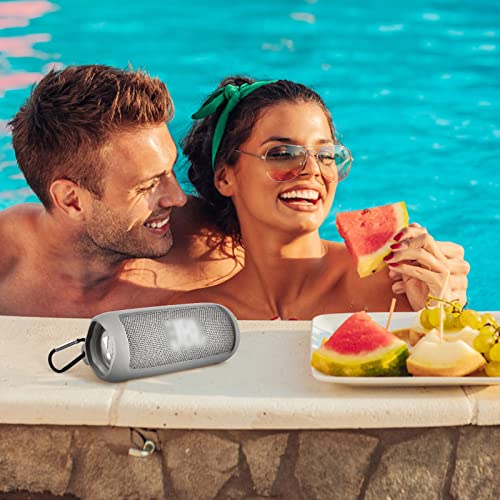 Comecase Silicone Case for JBL FLIP 6 Waterproof Portable Bluetooth Speaker - color: Grey