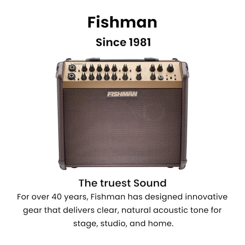 Fishman Loudbox Artist 120-Watt Acoustic Guitar Combo Amplifier Bundle with Gearlux XLR Cable, Instrument Cable, and Austin Bazaar Polishing Cloth - size: Artist 120W
