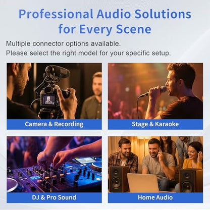 Balanced XLR to 1/4 Inch TRS Audio Cable, Pro Patch Cord for Studio Mixers & Monitors - 6.35mm to XLR Male, 3.3ft (1m) Noise-Free - size: 3.3 Feet, style: XLR Male to 6.35mm