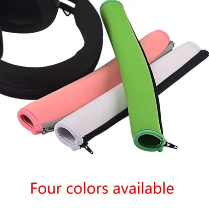 Headphone Headband Cover Sleeve Headband Protector Headphone Protective Cushion Pad with Zipper Replacement for Razer Kraken PRO 7.1 V2 Headset (Pink)