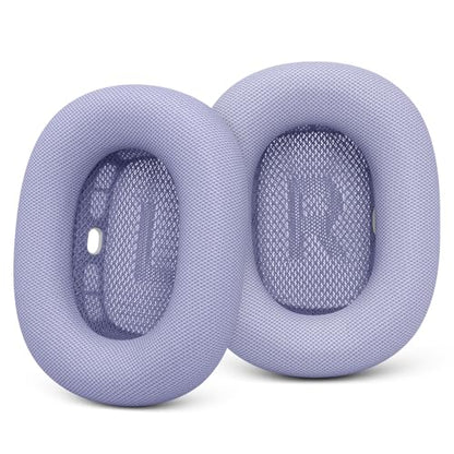 GEVO Upgraded Ear Cushions Replacement Earpads for AirPods Max 1 & 2 Headphones, Protein Leather Ear Pads Cover with Memory Foam and Magnet for AirPods Max 1 & 2 (Purple) - color: Purple