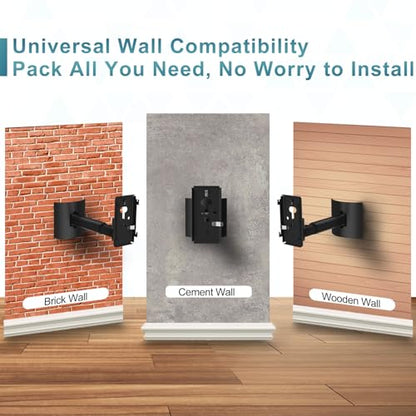 Yimaut 2 Pack Ceiling/Wall Mount Bracket for Bose Cube Speaker, for UB-20, UB20 Series II, WB-50 II, Lifestyle 600, V35, V25, V10, T20, V20, V30, CineMate 520, CM520, Acoustimass Series Black - color: Black
