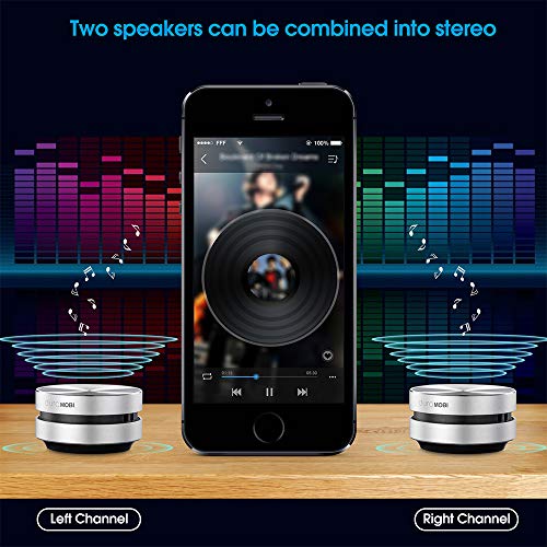 Wirelessly BT Mini Speaker Bone Conduction Wireless, Stereo Bass Sound Creative Portable Speaker Mini Size Music Player Built-in Mic Sound Box for Home,Outdoor,Travel - size: 1 pack
