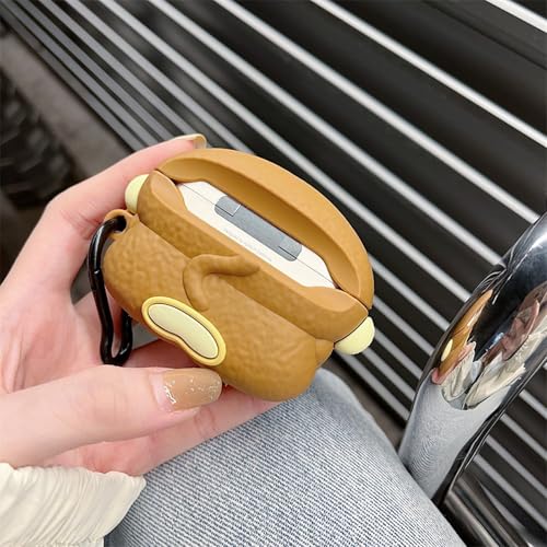 Wireless Charging Earphone Case Compatible with Airpods Pro/Pro2, Cute Animal Monkey Design Soft Silicone Full Body Protective Skin Cover, Kids Girls Women Cartoon Earbuds Accessories - color: Monkey, size: Airpods Pro/Pro2