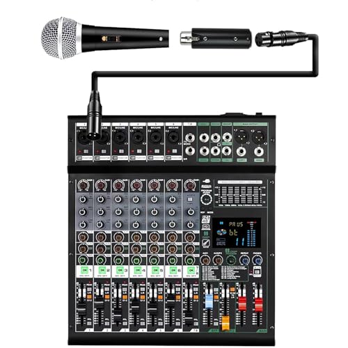 Professional +35dB in Line Microphone Preamp Booster for Dynamic Mics, Ultra Low Noise 48V Amplifier for Streaming & Vocal Recording