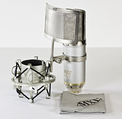 MXL V67G HE Heritage Edition FET Designed Condenser Microphone | Solid-state Mic That Breathes Warmth into Vocals - style: MXL V67G HE