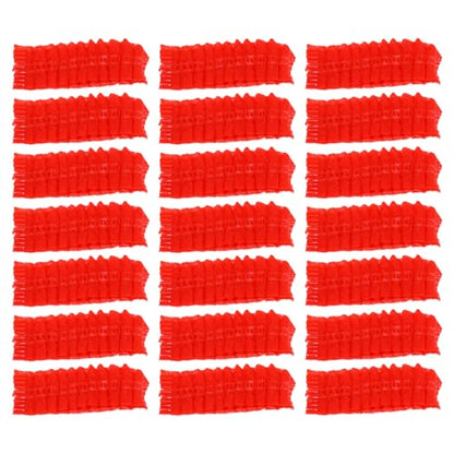 KESYOO Disposable Nonwoven Microphone Cover 100 Pairs Mic Protector for KTV Singing Compatible Handheld Microphones Sanitary and Easy to Use