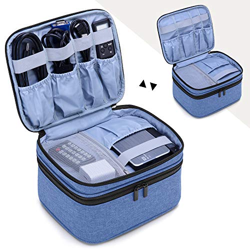 LUXJA Carrying Bag Compatible with DR.J Mini Projector, Blue - color: Blue