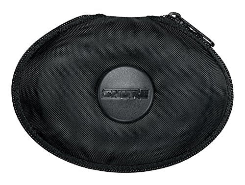 Shure EASQRZIPCASE-BLK Hard-Sided Square Zippered Carrying Case for All Shure Earphones - style: Hard Pouch