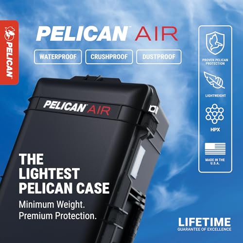 Pelican Air 1615 Case With Padded Dividers - Black - color: Black, size: Padded Dividers
