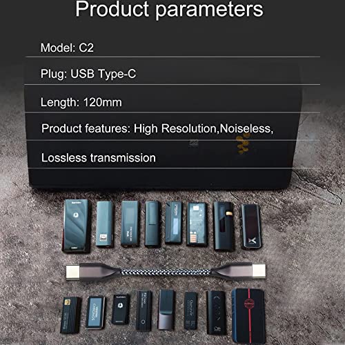 okcsc DAC/OTG Cable - High-End DAC/Amplifier Adapter for Type C Headphones