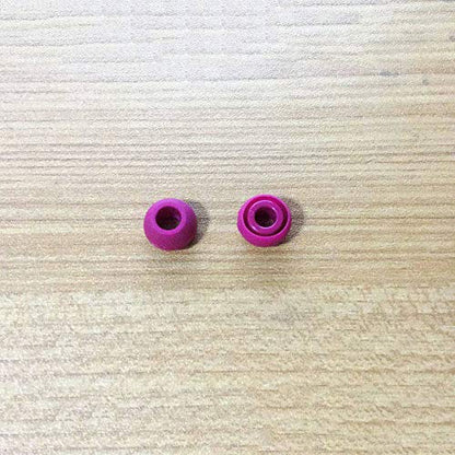 Replacement Silicone Earbuds Ear Tips Eargels Buds Set Compatible with Beats Powerbeats 3 Powerbeats 2 Wireless in-Ear Earphones (4 Pairs/Brick Red) - color: Brick Red