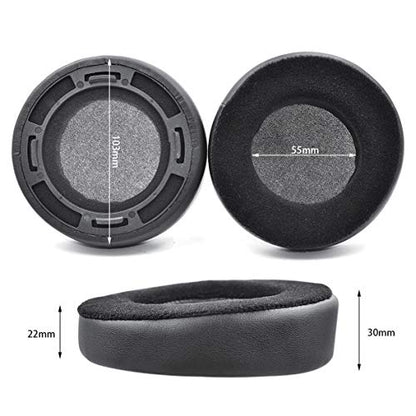 Defean Velvet Earpads for HIFIMAN SUNDARA, HE(560/500/6/5/3) Headphones | Also for HIFIMAN SUNDARA, HE560(HE560i)/HE500/HE400(SE/i/S)/HE350/HE300, HE6/HE5/HE3 Headphones