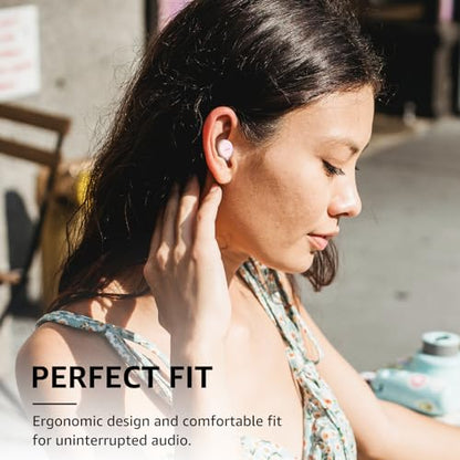TOZO A1 Wireless Earbuds Bluetooth 5.3 Light Weight in Ear IPX5 Waterproof Headphones 2 Mic for AI Calls, Immersive Premium Sound Bass Headset with Charging Case, 32 Presets EQ Customization via App - color: Matter Pink