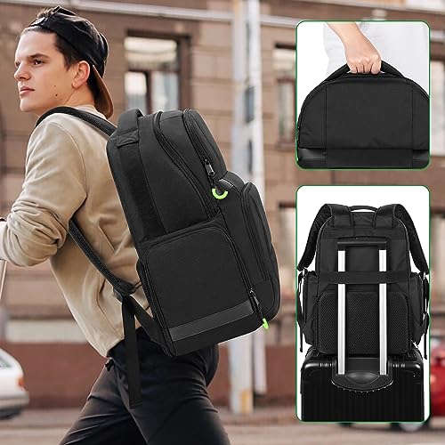 PGmoon Carry Backpack Compatible with Xbox Series X/S Console | Carrying Case with Separate Storage Room for Console, Headset, Controllers, Multiple Pockets for Gaming Accessories