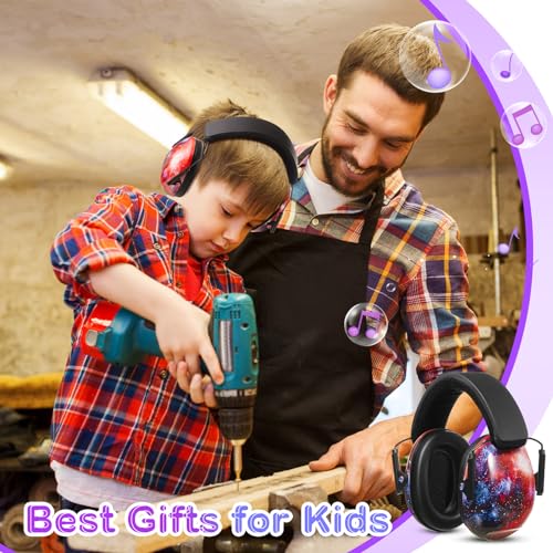 12 Pcs Kids Ear Protection Noise Cancelling Headphones Ear Muffs Bulk 27db Adult Noise Reduction Hearing Earmuff(Universal Fit (kids & Adults),Starry Sky Style) - size: Universal Fit (kids & Adults), style: Starry Sky Style