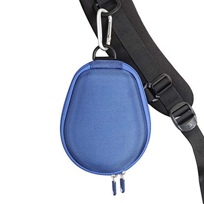 Hermitshell Case for AfterShokz Trekz Air/AfterShokz Aeropex/Titanium Mini/Shokz OpenRun Pro/SHOKZ OpenRun Pro 2 Open Ear Wireless Bone Conduction Headphones AS650 / AS800 (Ocean Blue)(Only Case) - color: Ocean Blue