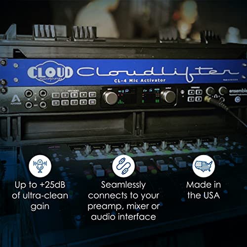 Cloud Microphones - Cloudlifter CL-4 Mic Activator - Ultra-Clean Microphone Preamp Gain - USA Made | Ultra-Clean Microphone Preamp Gain, USA Made - size: CL-4