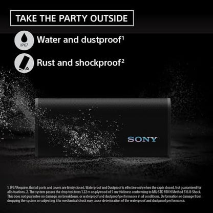 Sony ULT FIELD 3 Bluetooth Wireless Speaker - SRS-ULT30/B (Renewed) - style: Black
