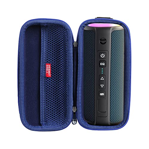 Hermitshell Hard Travel Case for Ortizan Portable Bluetooth Speaker (1st Gen) (Dark Blue) - color: Dark Blue