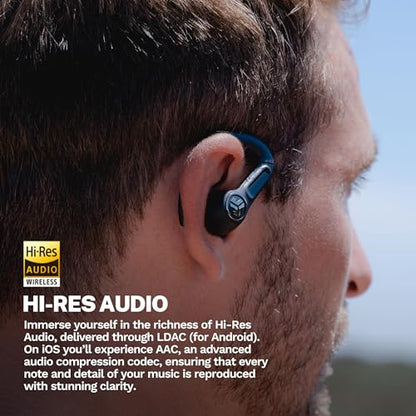 JLab, Epic Air Sport ANC 3, True Wireless Earbuds, Active Noise Cancelling, Bluetooth, Sport, Black - style: ANC Gen 3