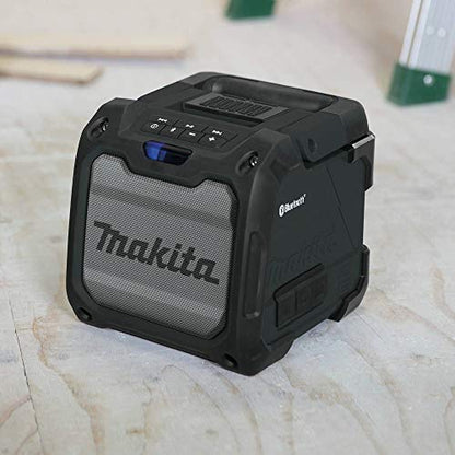Makita XRM08B 18V LXT / 12V max CXT Lithium-Ion Cordless Bluetooth Job Site Speaker, Tool Only | Tool Only, Water- and dust-resistant construction, Power That Lasts