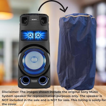 Autofact Premium Dust Cover for Large Party Speakers (Sony MHC-V73D, MHC43D, Samsung MX Series, JBL PartyBox 710) – Not for Smaller Models Like JBL 310 - Keep Your Audio Gear Clean and Dust-Free