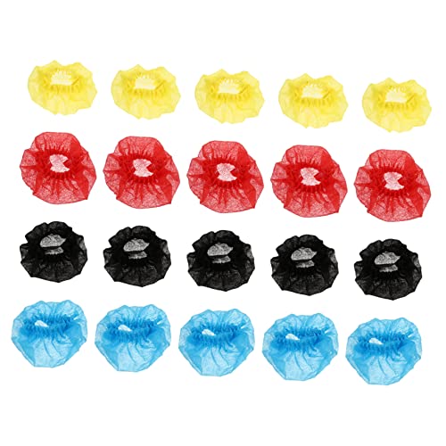 200PCS Disposable Microphone Covers Non-Woven Dust Protection Wraps for Microphones for Studios and Events