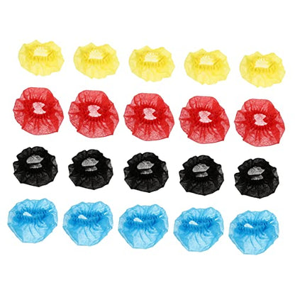 200PCS Disposable Microphone Covers Non-Woven Dust Protection Wraps for Microphones for Studios and Events