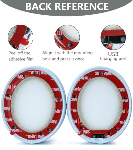 Replacement Ear Pads Compatible with Beats Studio 3 Wireless Sapphire Blue - color: Sapphire Blue