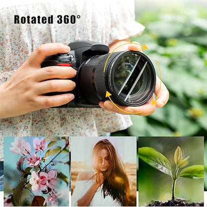 GREEN.L 58mm Center Field Split Diopter Effect Filter - size: 58mm, style: Field Split Diopter Filter