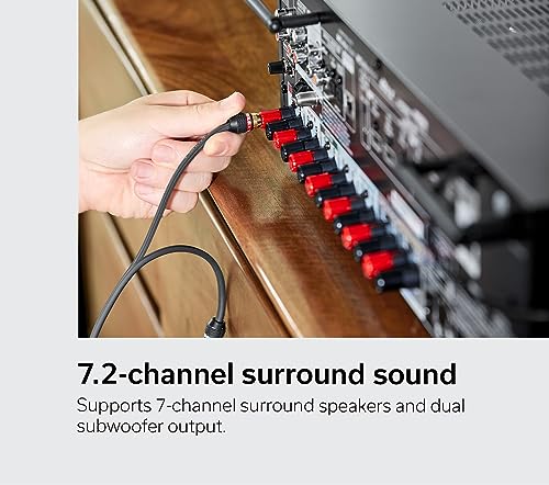 Denon AVR-S770H 7.2 Ch Home Theater Receiver, 8K UHD HDMI Receiver 75W X 7 | Wireless Streaming via Built-in HEOS, Wi-Fi, Dolby TrueHD, DTS Neural:X & DTS:X Surround Sound for TV, Bluetooth Amplifier - style: AVR-S770H