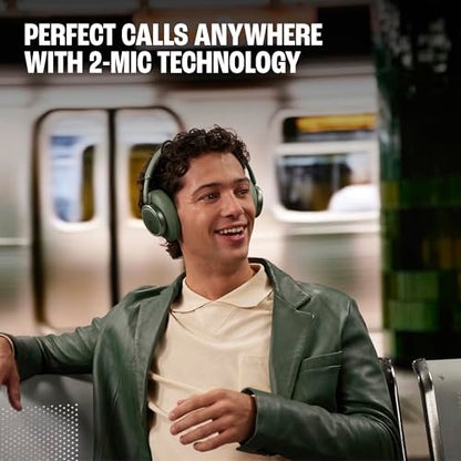 JBL Live 780NC - Noise Cancelling Headphones - Green | JBL Signature Sound with Hi-Res Audio wired and wireless, True Adaptive Noise Cancelling 20, real time calibration - color: Green