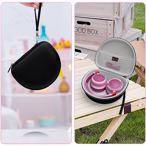 XANAD Hard Case for JBL Junior JR 470NC/460NC/320 Kids Headphones, Gray | for iClever BTH12 HS19 BTH20 BTH22 BTH26/Candy Bila/Acer/JBL/MIDOLA/JoySpark/JLab/ADOOPE/Spiderman/EarFun/ Etc Kids Headphone - color: Gray