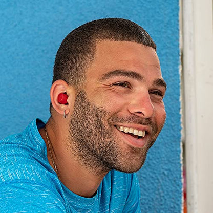 JLab, Go Air Pop, True Wireless Earbuds, Bluetooth 5.1, Dual Connect, IPX4, EQ3 Sound Settings, Rose - color: Rose