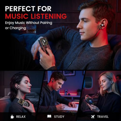 HIFI WALKER A2 3.5mm Wired Earbuds No Mic, in-Ear Headphones with 9.2mm Dynamic Driver, Hi-Fi Sound, Aluminum Alloy Shell, Noise-Isolating Earphones for MP3 Players, Laptop, PC and Tablet - size: 3.5mm No Mic