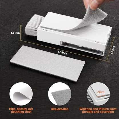 Keyboard Cleaner & Laptop Cleaning Kit for Computer Screen, White - color: White