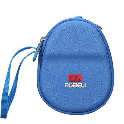 FBLFOBELI Kids Headphone Case for BAICLUD/Mehomeli/JusTalk/iClever/LOBKIN | Hard EVA Shell, Kids Bluetooth Air Conduction Open Ear Headphones Case, Shockproof & Water-Resistant, Blue - color: Blue