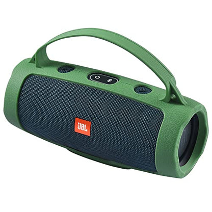 Silicone Case Cover Compatible with JBL Charge Essential 2 Speaker,Compatible with JBL Charge 4 Speaker (Green) - color: Green
