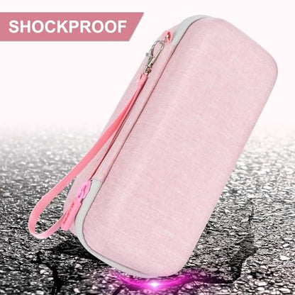 EVA Hard Case for JBL Flip7 /6/5 Waterproof Portable Bluetooth Speaker, Fit for JBL Flip 4 Premium Travel Protective Carrying Storage Bag - Pink