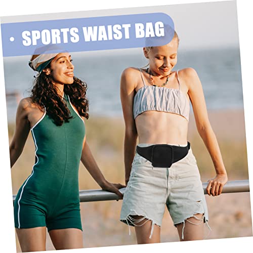 BESPORTBLE Vertical Waist Fitness Microphone Pouch Portable Mic Clip Bag Workout Belt for Wireless Transmitter