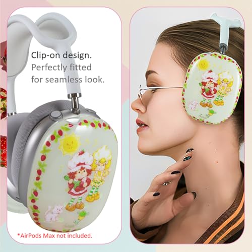 Sonix Protective Case for AirPods Max 2 & 1 | Headphones Cover | Strawberry Shortcake Berry Besties - color: Strawberry Shortcake Berry Besties